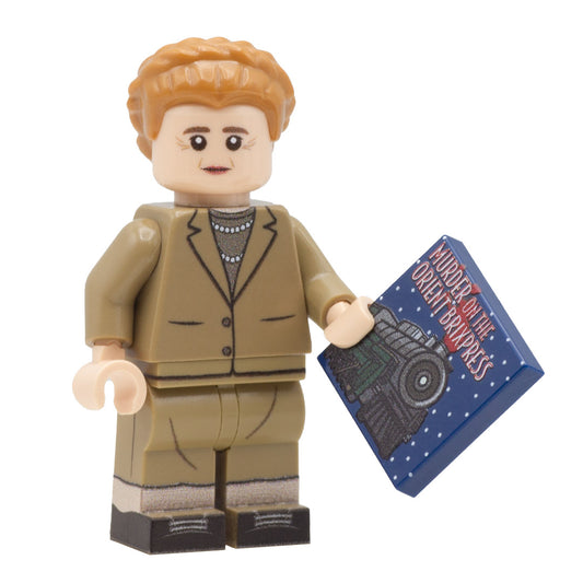 Agatha Christie - Custom Design LEGO Minifigure