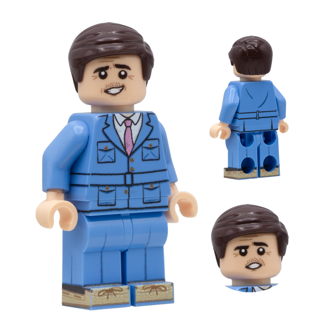 Alan Partridge - Custom Design LEGO Minifigure
