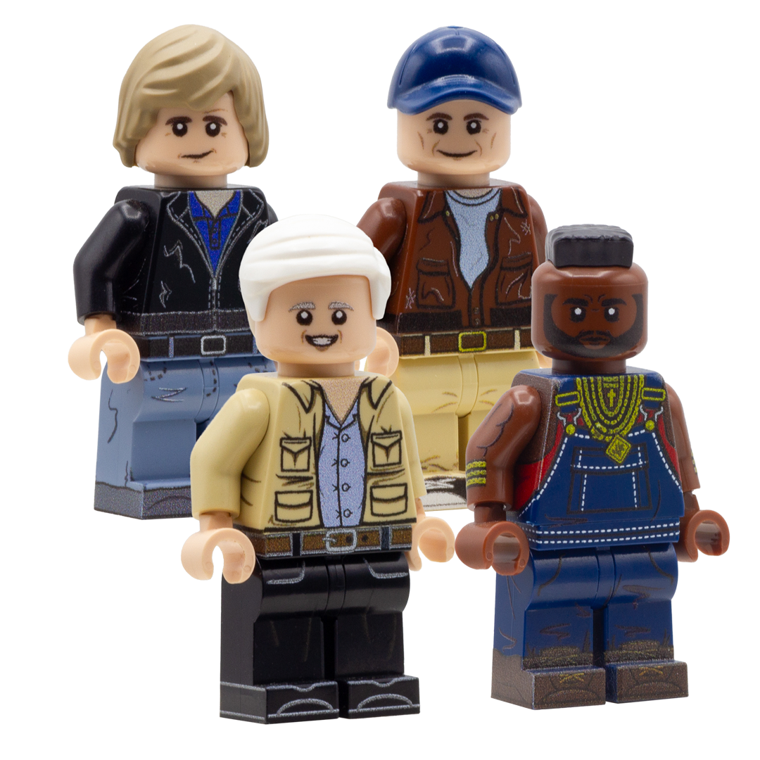A Team custom LEGO minifigures