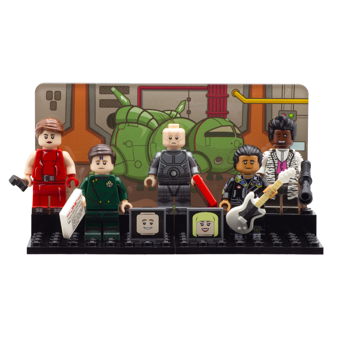 Red Dwarf; Rimmer, Kryten, Lister, Cat, Kristine -  Custom Design LEGO Minifigure