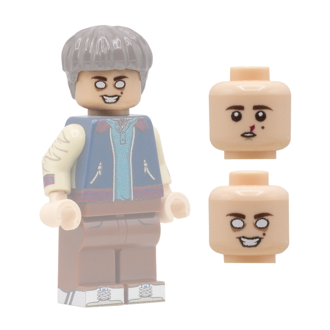 Alternative Will Byers Head; Stranger Things Season 5 - Custom Design LEGO Minifigure