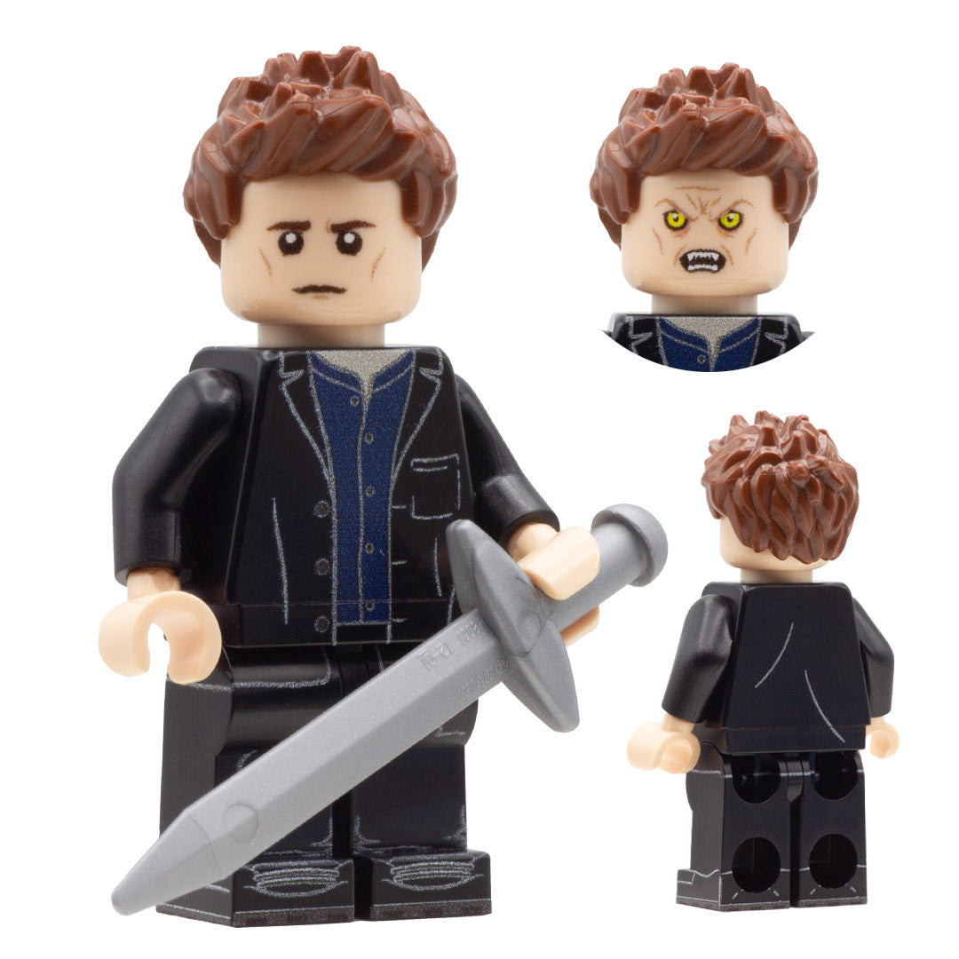 Custom LEGO Angel from Buffy the Vampire Slayer minifigure