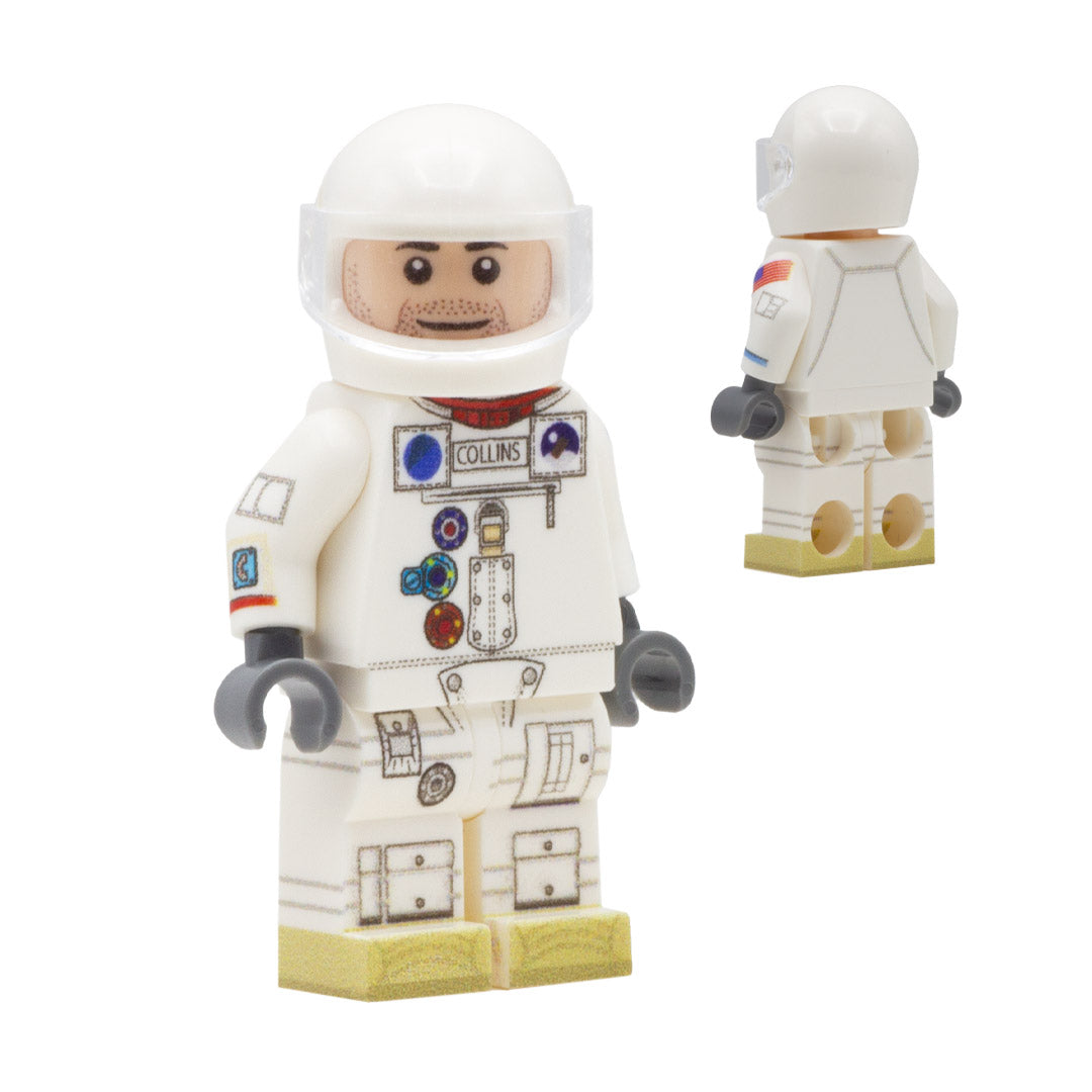 Michael Collins from Apollo 11 - Custom Design LEGO Minifigure Set