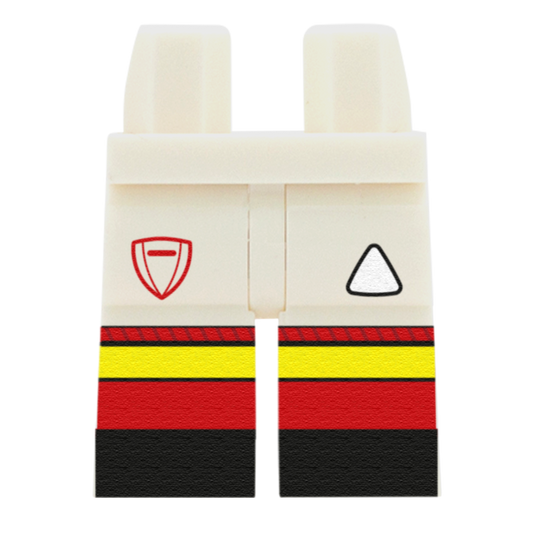 Arsenal Football Shorts - Custom Minifigure Legs