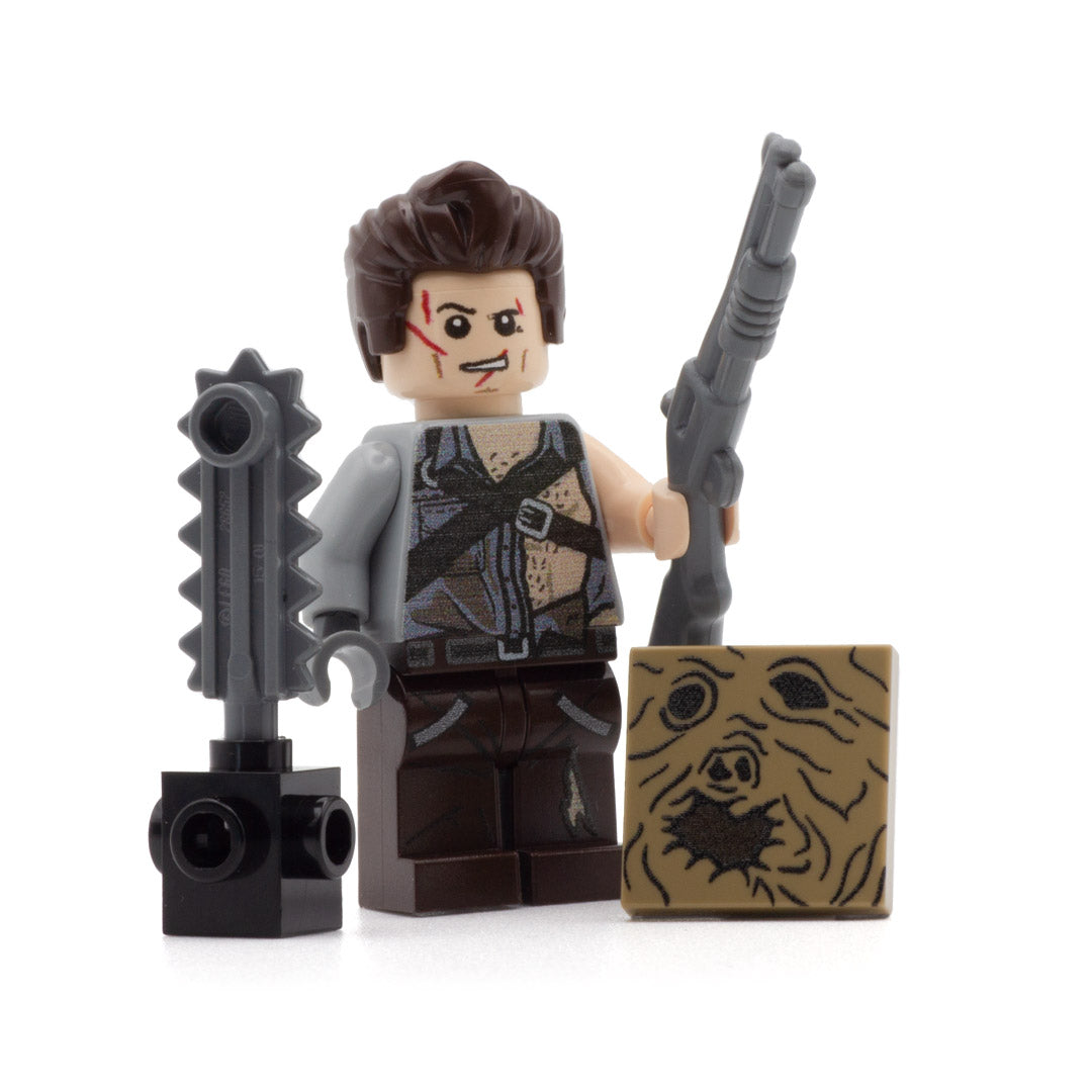 Ash Boomstick from Evil Dead - Custom Design LEGO Minifigure