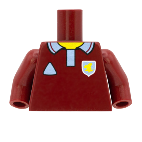 Personalised Aston Villa Shirt - Custom Design Minifigure Torso