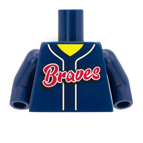 Atlanta Braves (National League) - Custom Design Minifigure Torso