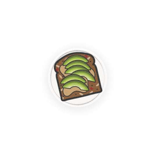Pretend "Avocado on toast" - Custom Design LEGO Tile