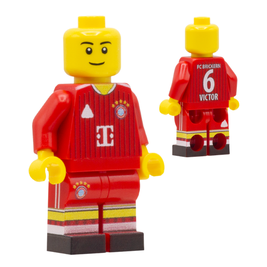 Personalised Bayern Munich Kit - Custom Design Minifigure