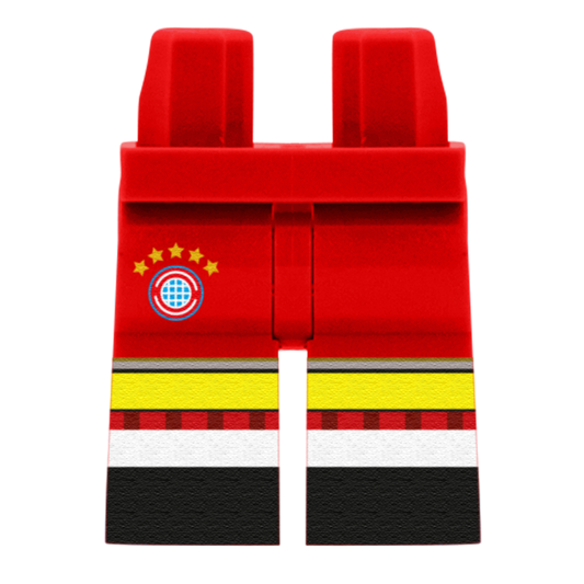 Bayern Munich Football Shorts - Custom Minifigure Legs