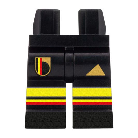 2026 Belgium Football Shorts - Custom Minifigure Legs