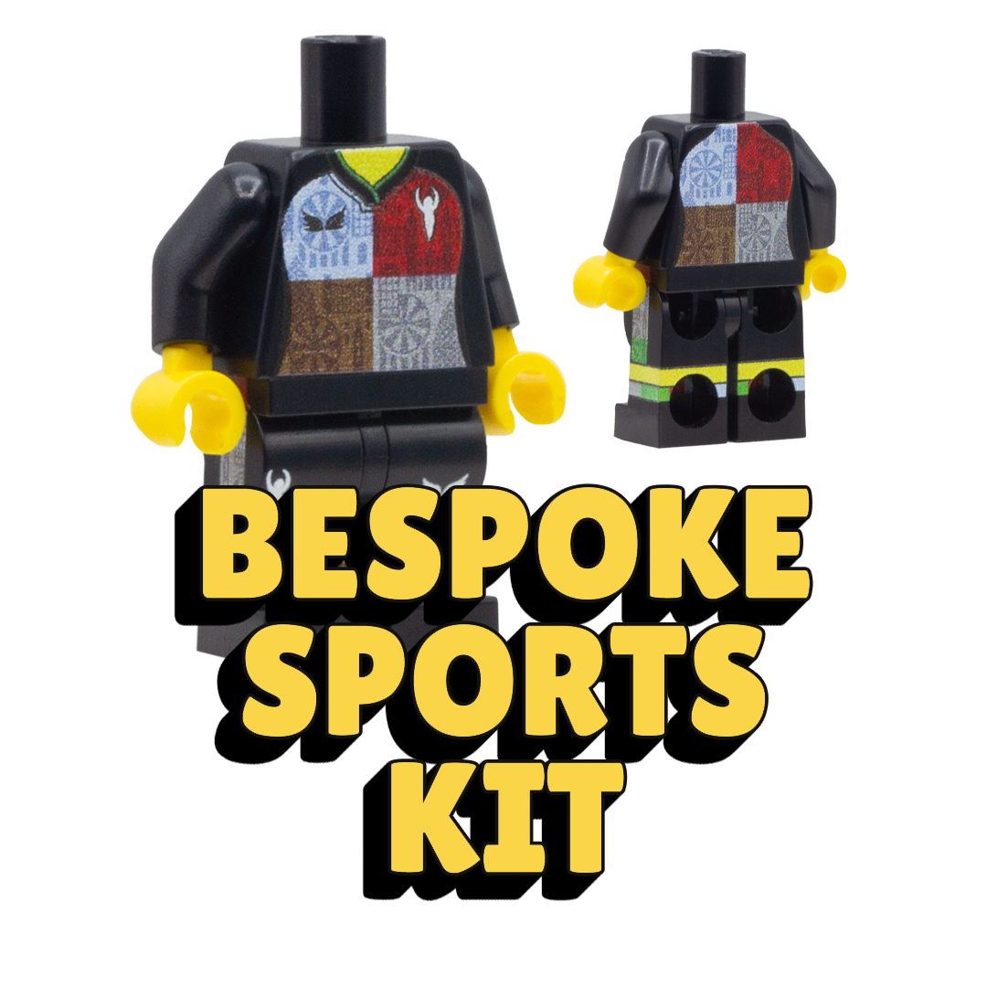 Create a Custom LEGO Sports Kit  Custom Design LEGO Minifigure