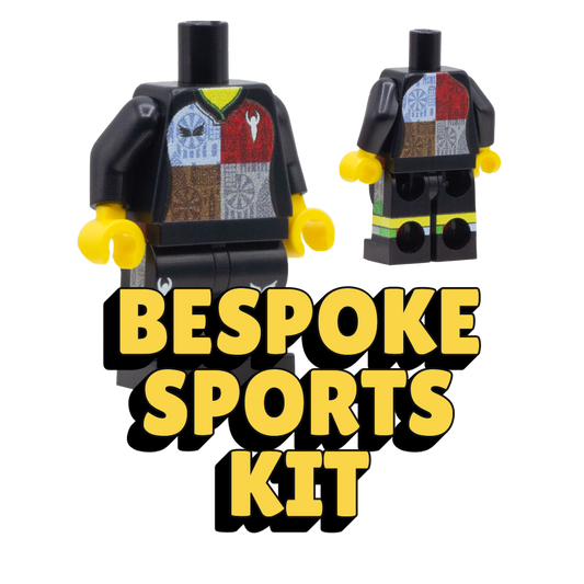 Create a Custom LEGO Sports Kit  Custom Design LEGO Minifigure