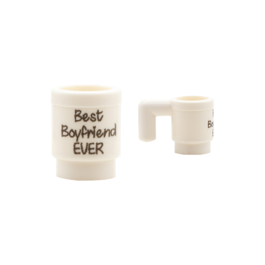 'Best Boyfriend EVER' Mug - Custom Design Minifigure Mug