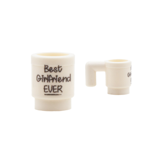 'Best Girlfriend EVER' Mug - Custom Design Minifigure Mug