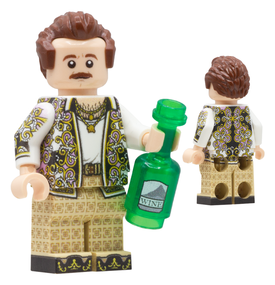 Armand Goldman played by Robin Williams - Custom Design LEGO Minifigure