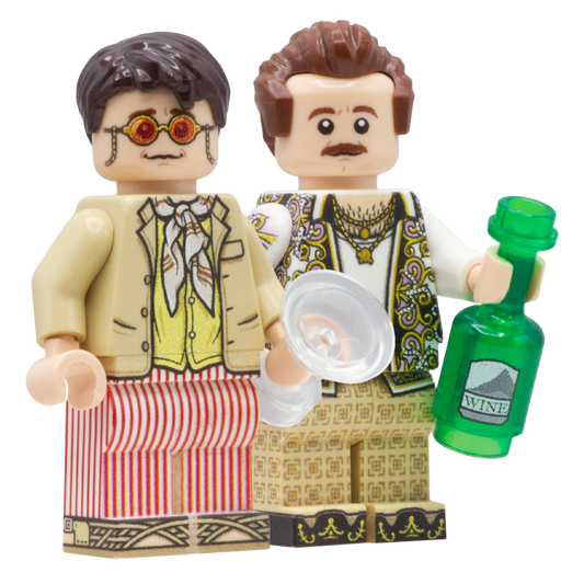 The Birdcage; Robin Williams, Nathan Lane - Custom Design LEGO Minifigures