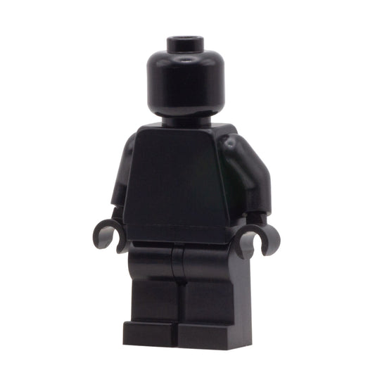 Black Monochrome LEGO Minifigure