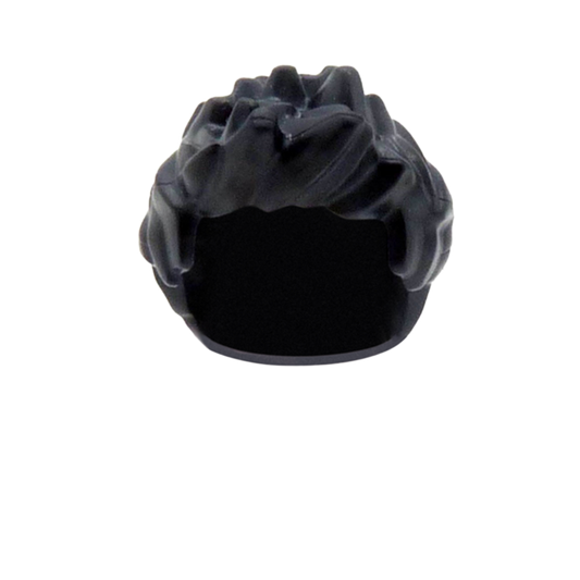 Black Spiky Hair - LEGO Minifigure Hair