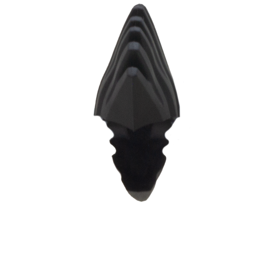 Black Mohawk - LEGO Minifigure Hair