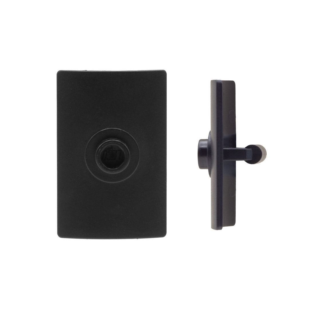 LEGO Black Rectangular Shield - Minifigure Accessory (Plastic Toy ...