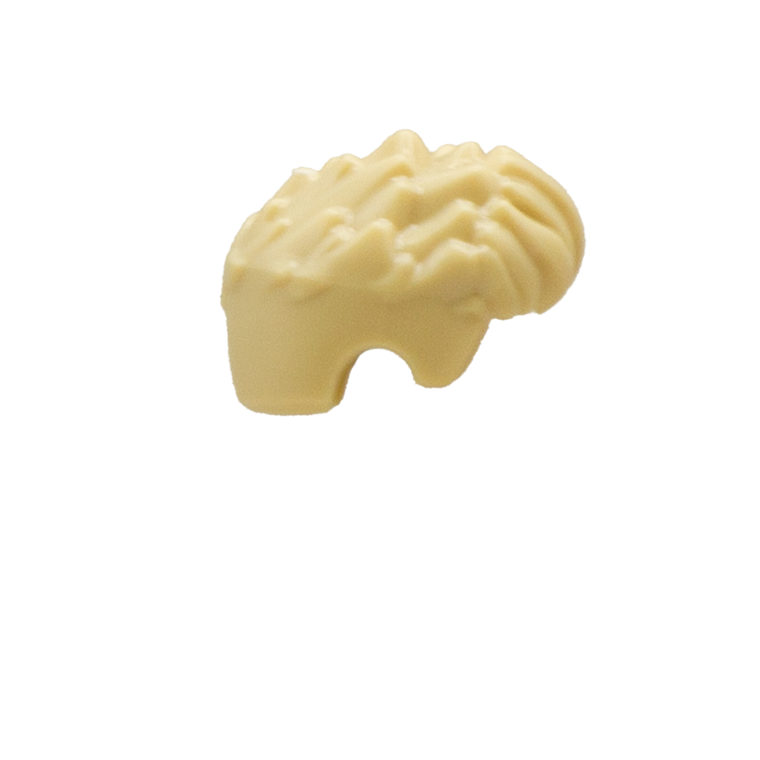 Blonde Spiky LEGO Minifigure Hair