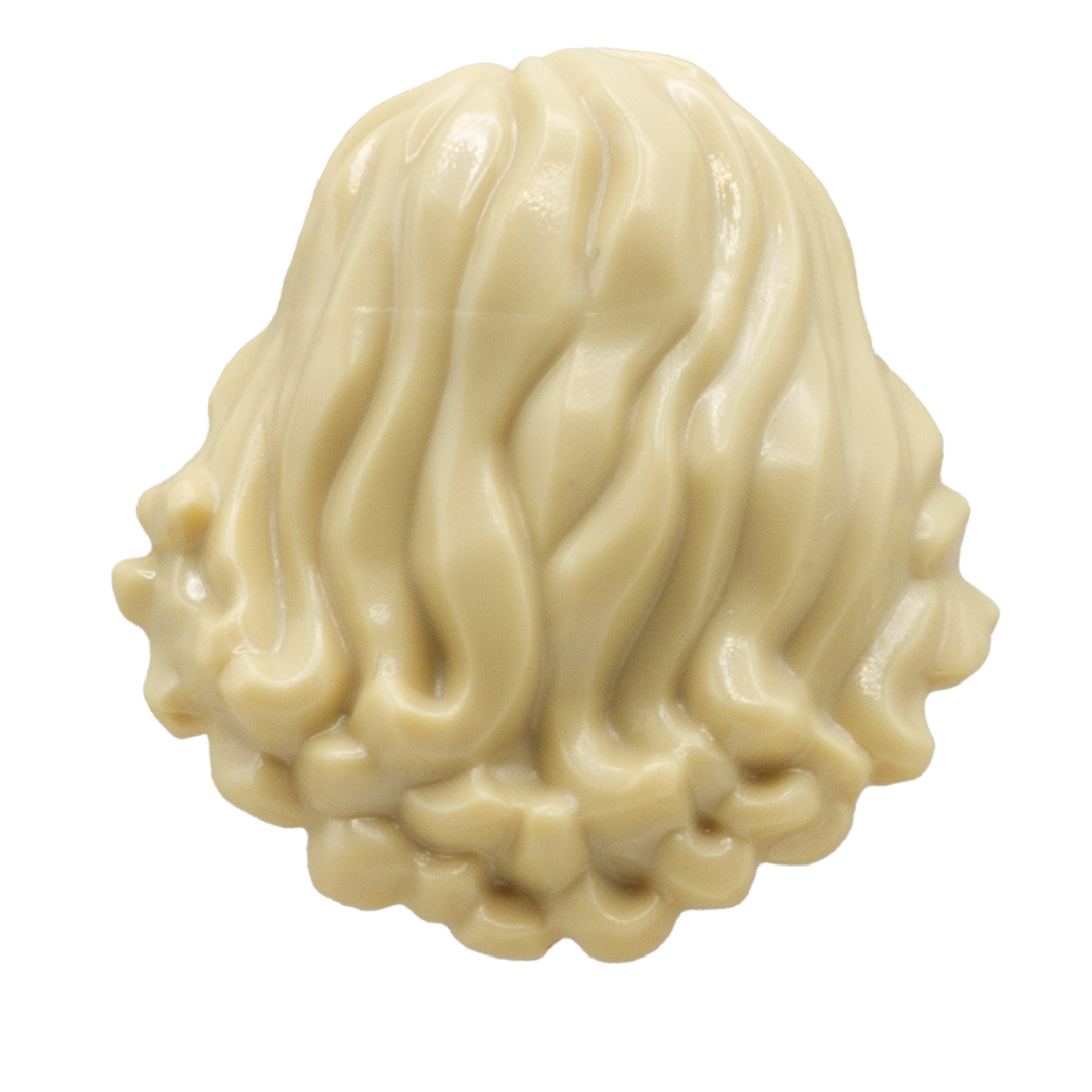 Long Blonde LEGO Minifigure Hair