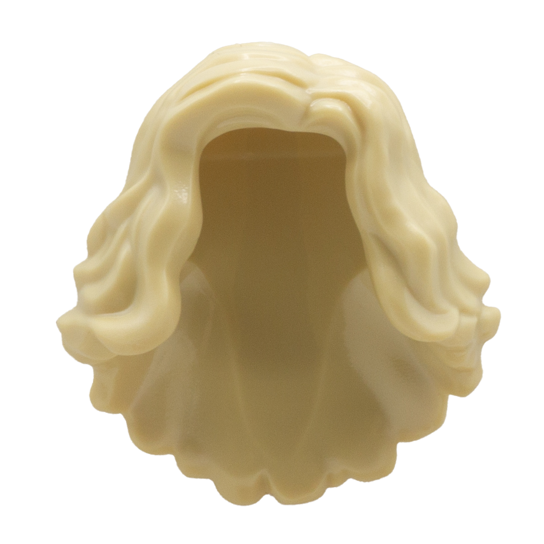 Long Blonde LEGO Minifigure Hair