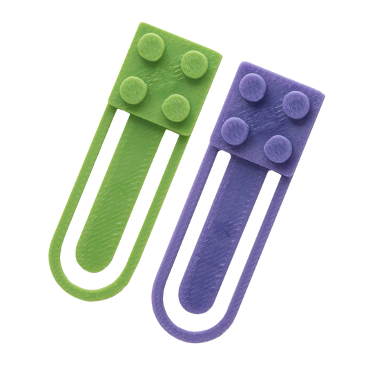 Bookmark Clip for a Minifigure - 3D Printed Minifigure Display