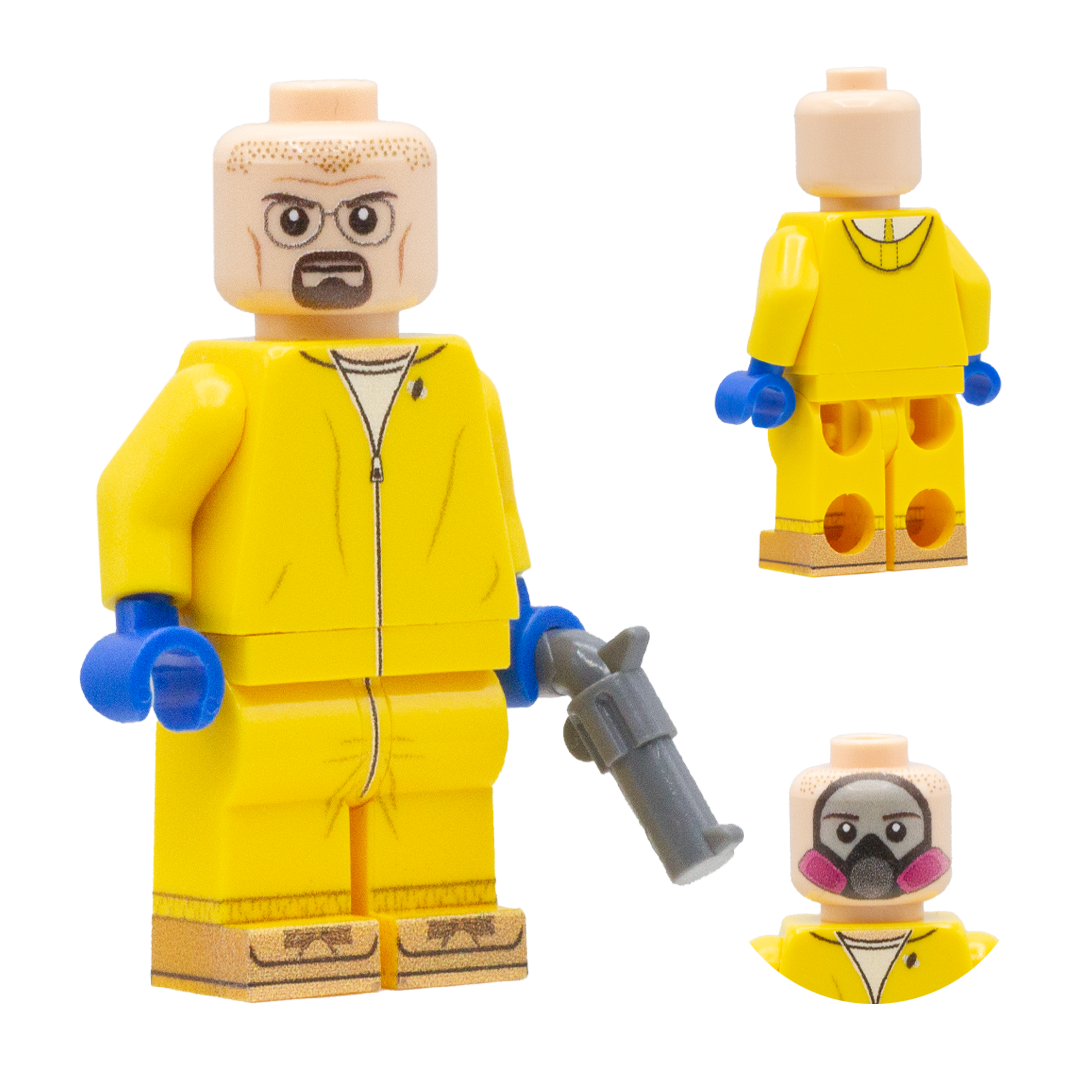 Breaking Bad, Walter White - Custom Design LEGO Minifigures