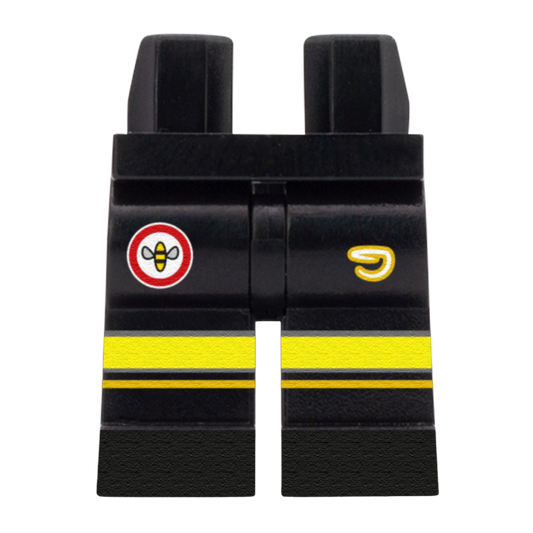 Brentford Football Shorts - Custom Minifigure Legs