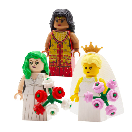 Bespoke Bride (based on a photo or description) - Custom Design Minifigure