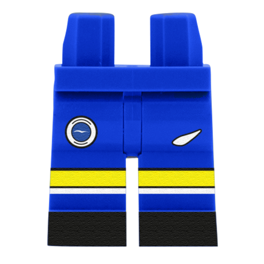 Brighton Football Shorts - Custom Minifigure Legs