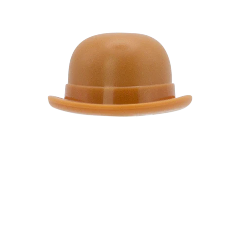 Light Brown LEGO Minifigure Bowler Hat