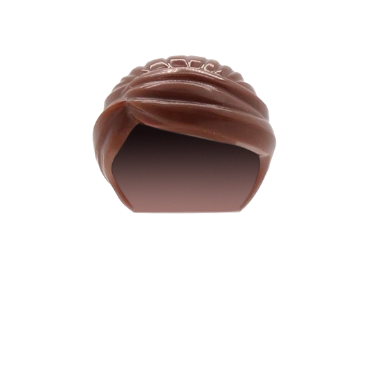 Brown Chignon - LEGO Minifigure Hair
