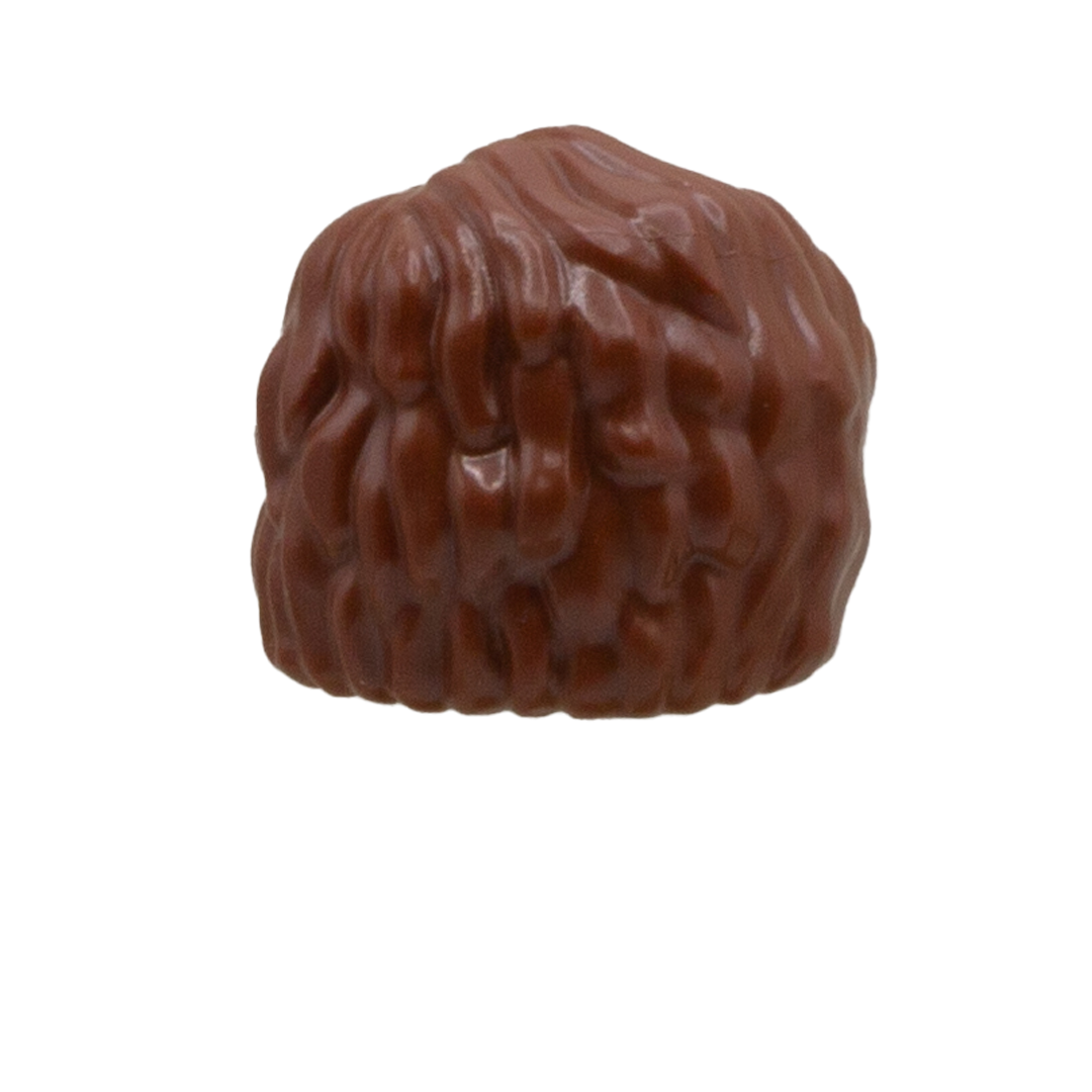 Mid Length Brown LEGO Minifigure Hair