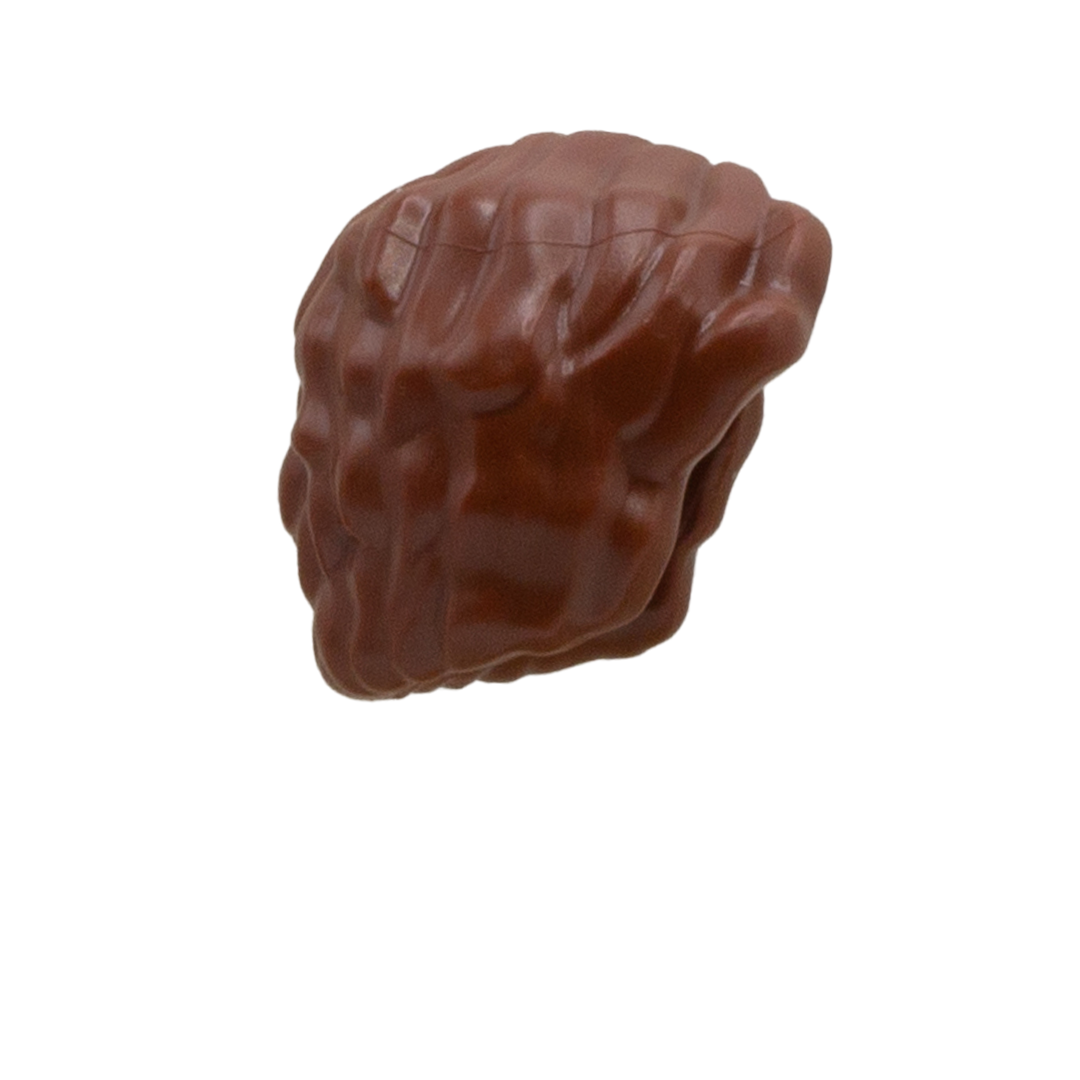 Mid Length Brown LEGO Minifigure Hair