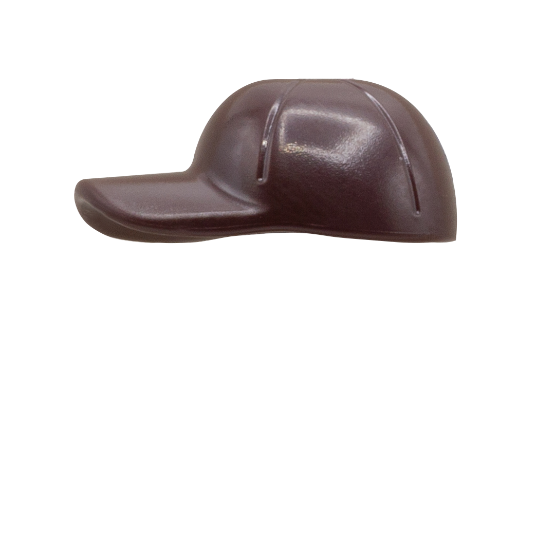 LEGO Dark Brown Lined Baseball Cap - Minifigure Hat