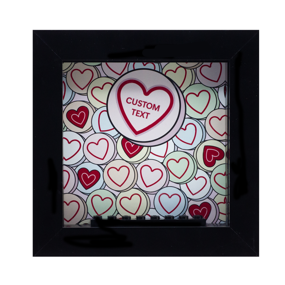 LEGO Minifigure Couples Display Frame Gift