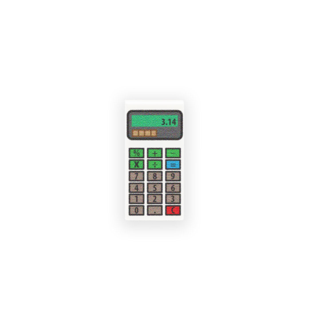 Custom Design LEGO Tile - Calculator