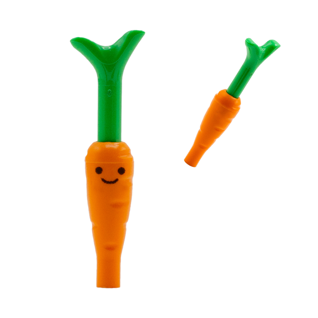 Jellycat Amuseables style LEGO Accessory -Carrot