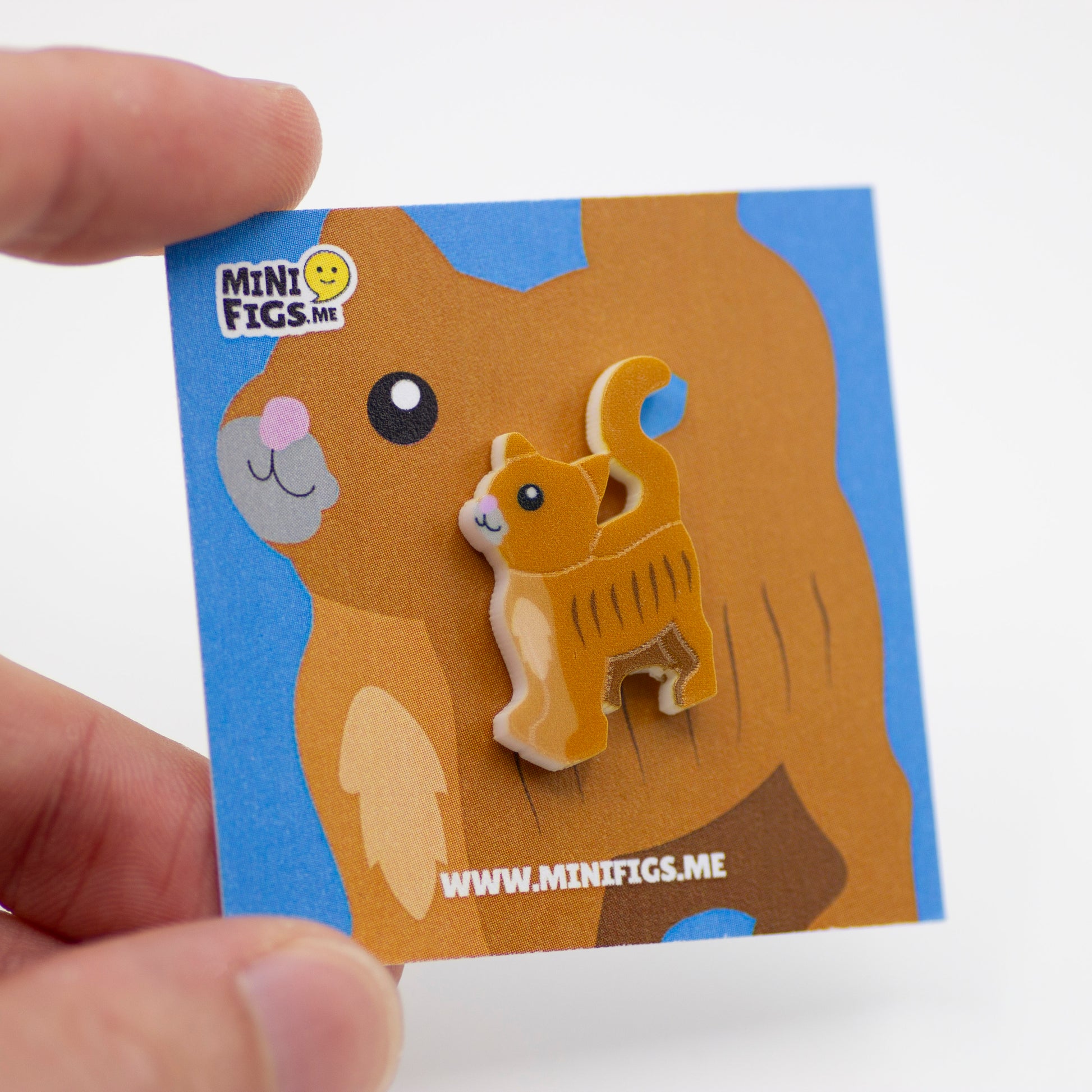 LEGO Cat Pin Badge - Acrylic Pin Badge Accessory