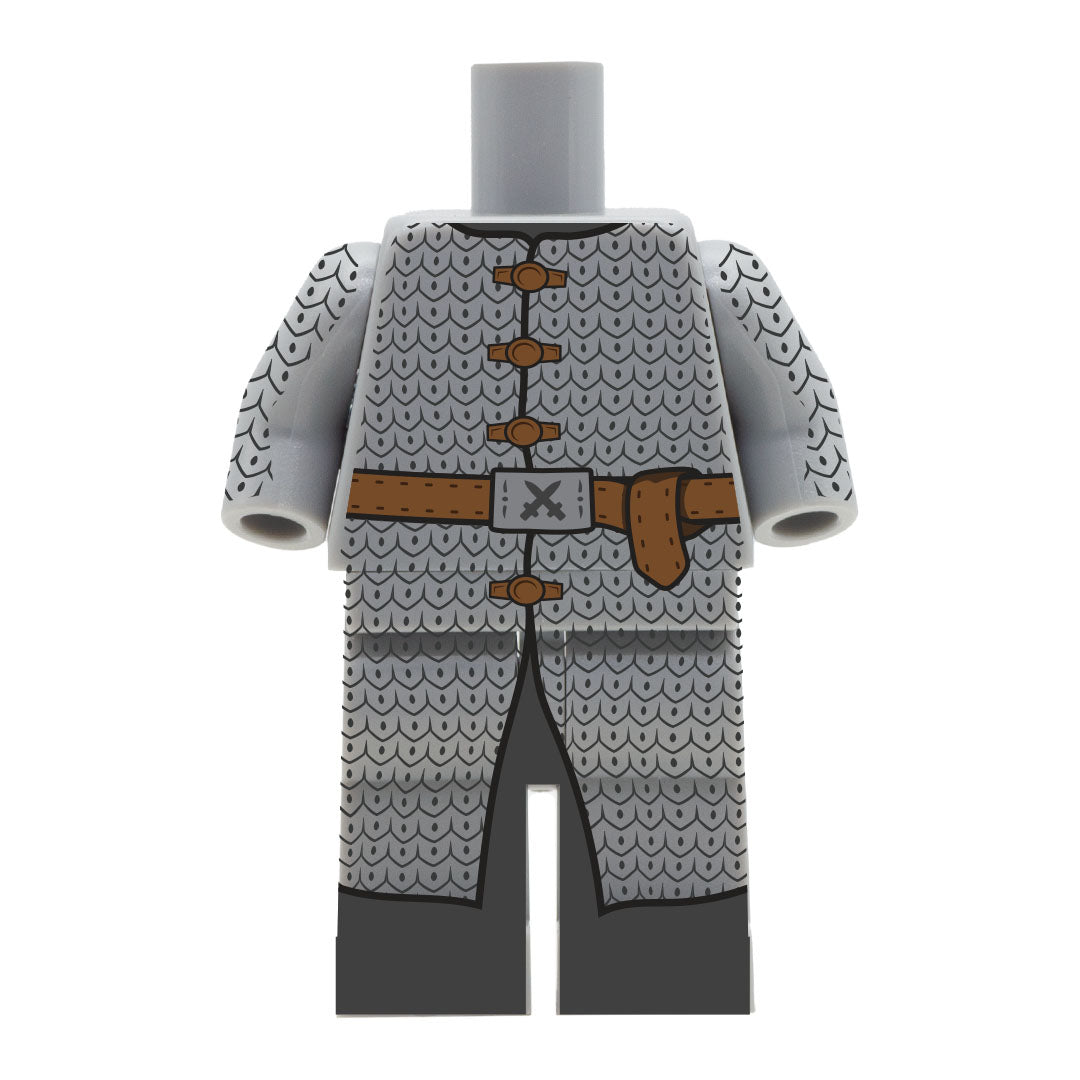 Custom Design LEGO DnD Chainmail Figure - LEGO Dungeons and Dragons