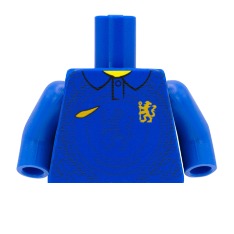 Personalised Chelsea Shirt - Custom Design Minifigure Torso