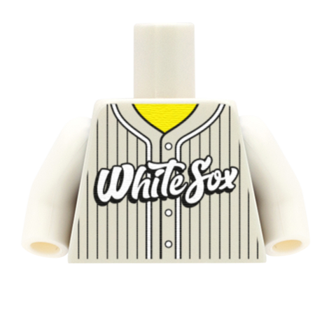 Chicago White Sox (American League) - Custom Design Minifigure Torso