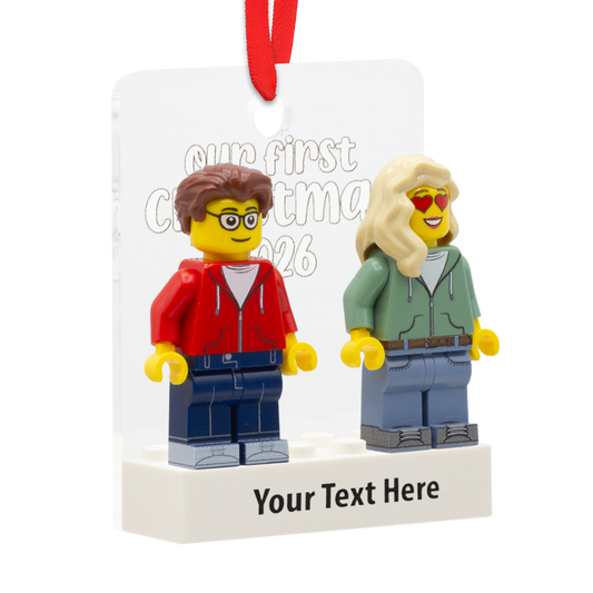 Our First Christmas 2026 Decoration - Personalised Christmas Tree Decoration