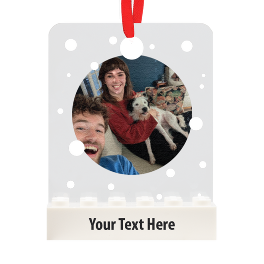 Upload Photo Christmas Decoration - Personalised Christmas Tree Decoration