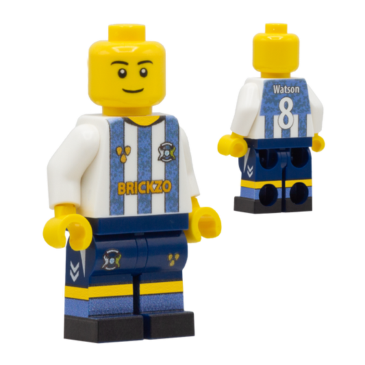 Personalised Coventry City Kit - Custom Design Minifigure