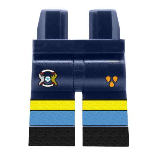 Coventry Football Shorts - Custom Minifigure Legs