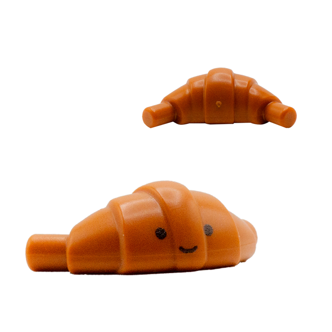 Jellycat Amuseables style LEGO Accessory - Croissant